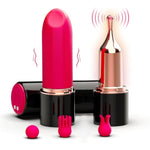 Adult Sex Toys Lipstick Vibrator - Mini Vibrators For Clit, G-Spot & Nipple Stimulation, Rechargeable & Discreet Electric Massagers, Waterproof Portable Toys Women Couples Sex Toys