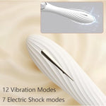 Electric Shock G Spot Vibrator Wand Bullet Sex Toy For Men And Women With 12 Vibrations And 7 Shock Modes Prostate Massager Vibrator Bullet For Men And Women Couples Adults