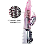 Dual-Action Rotating Rabbit Vibrator With 7 Rows Of Non-Jamming Beads, G-Spot & Clitoral Stimulation