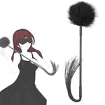 Sm Feather Tickle Sex Game Spanking Flirting Tassels Whip Paddle Fetish Sex Erotic Role Play Sex Toy For Couples (Black)
