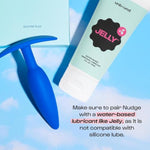 Nudge: Body Safe, Waterproof, Silicone, Sensation Plug