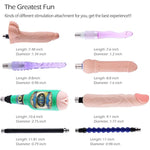 Sex Machine Dildo Machine With Realistic Dildo,Fuck Machine For Women With 3Xlr Connector,Thrusting Sex Machine For Man,Adult Toys Sex Toy With 8 Accessories