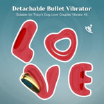 Vibrator Bundle – Love Kit + A Rechargeable Bullet Vibrator, Adult Sex Toys For Women & Couples, Waterproof, Body-Safe Silicone, Perfect For Intimate Play