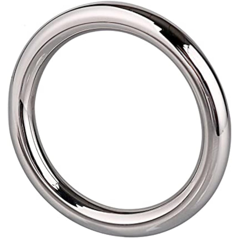 Stainless Steel Penis Cock Rings Metal Ring Penis Loop Metal Delay Ring Stronger Erection Enhancer Sexual Toy For Male(40Mm)