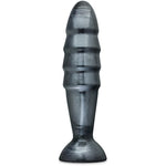 Jet Destructor - Advanced Extreme 10.75 Inch Anal Butt Plug Soft Dildo Deep Stimulating - 2.5 Inch Thick Shaft - Flexiable Strap On Compatible Sturdy Suction Cup Hands Free Play