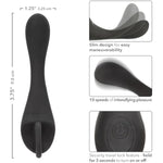 Dr. Joel Kaplan Rechargeable Prostate Locator Vibrating Stimulator For Anal Training Black - Se-5666-05-3