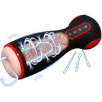 Automatic Sucking Moaning Male Masturbators - Upgraded 7 Vibration & Suction Hands Free Pocket Pussy Male Stroker With 3D Realistic Sleeve, Mens Masturbator Blowjob Machine Adult Oral Sex Toys For Men