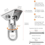 Adult Sex Swing,360 Degree Spinning Ceiling Indoor Swing, Sex Swivel Sling Set With Premium Paint Stand And Widened Thick Comfortable Toys For Couples(Ultimate Enhanced)