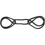 Doc Johnson Japanese Style Bondage - 100% Cotton Wrist or Ankle Cuffs - Quick, Easy Use and Removal, Black