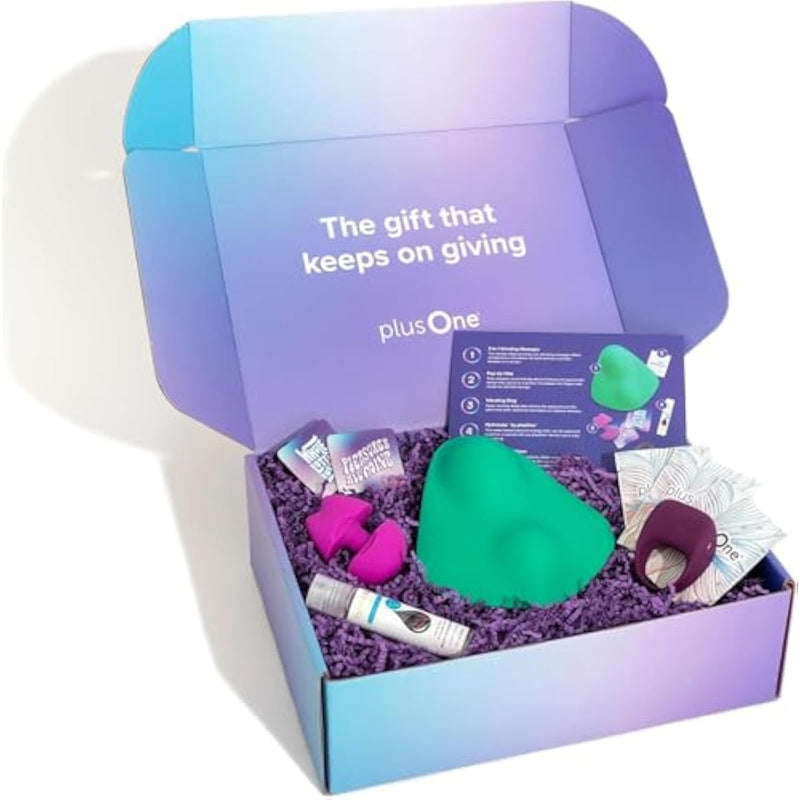 Better Together 5Pc Sex Toy Gift Set For Partner Play, Holiday And Bachelorette Gifts For Bride, Gender Inclusive Intimacy Bundle, Compact