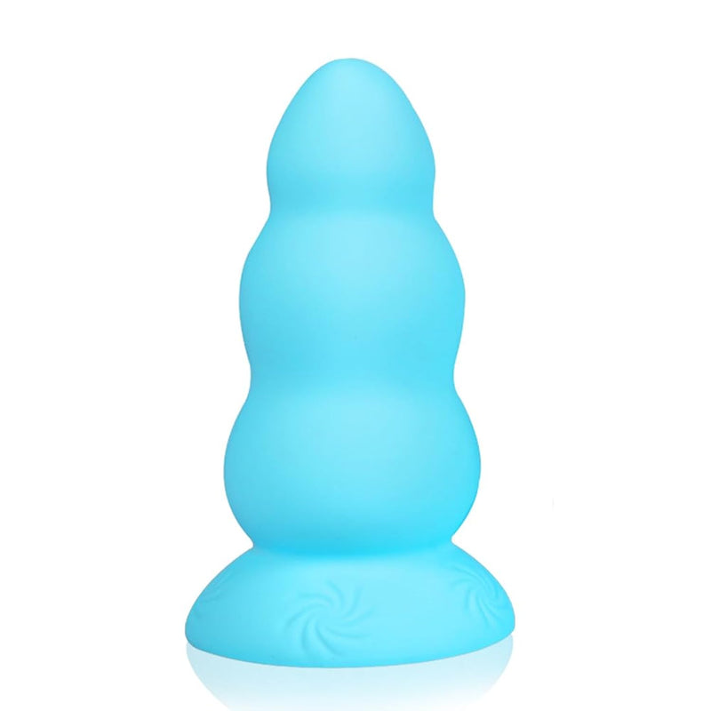 Dildo Silicone Anal Plug With Strong Suction Cup For Hands-Free Play For Women Men G-Spot Prostate Stimulation Massage Orgasm Butt Plug Toys Pleasure Anal Player M 9.05 Inch