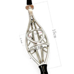 Male Invisible Chastity Belt Cage Stainless Steel Sexy Underwear Adjustable Device Hollow Bondage Sex Toy With Hole Bdsm (Pink, 60-90Cm)