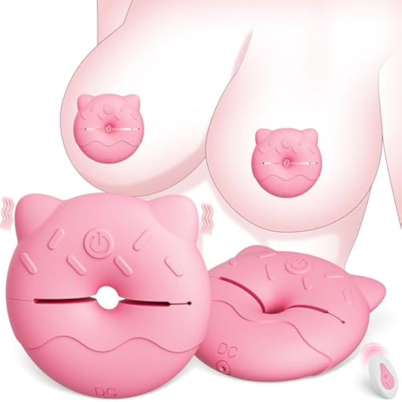 Nipple Clamps Bdsm Sex Toys - Nipple Toys Vibrator Adult Toys With 10 Vibrating Modes, Adjustable Remote Control Vibrator Sexual Pleasure Tools For Women Adult Sex Toys & Games For Women Couples