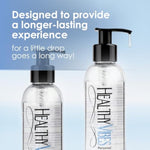 Water Based Personal Lubricant, Lasts Long Easy To Clean, Lubricant For Privacy W/Latex & Silicone, Men Women Couples Solo Play, 8 Oz