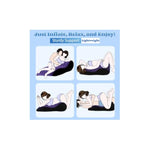 Sex Furniture Pillow Cushion Sex Sofa Inflatable Sex Chair For Deeper Position Support Pillow Multifunctional Sex Toys Adult Game Toys For Couples