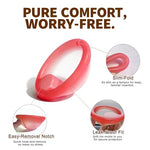 Soft Rose Menstrual Disc Small – Reusable Medical-Grade Silicone Period Disc | Leak-Free 12H Protection, Flexible & Body-Safe Design | Eco-Friendly Tampon Alternative for Women