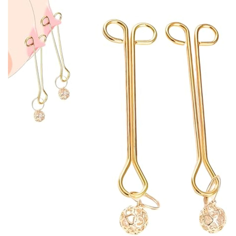 Clit Clamp, Female Nipple Sex Toys Adjustable Non-Piercing Nipple Clips Bdsm Toys Breast Sexual Pleasure Bondage Gear Accessories Clitoris Clamps Clip Teasers Adult Sex Toys For Women Couples