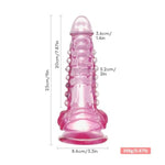 9 Inch Pink Monster Dildo for Couples, Fantasy Dragon Dildo with Strong Suction Cup and Soft TPE Material