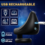 Vibrating Cock Ring Taint Vibrator Penis Ring Male Vibrator, Adult Sex Toys For Men Remote Control Perineum Stimulator Penis Vibrator, Silicone Dual Cockring Male Couple Sex Toy