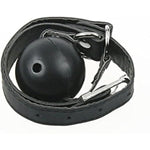 Mouth Breathable Ball Gag Harness Restraints Adult Products Black