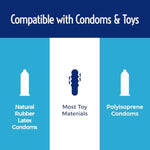 Natural 4 Fl Oz - Thicker Gel, Personal Lubricant, Water Based Non Sticky Formula, Toy Friendly, Gentle, Long-Lasting, Unscented Lubricant, For Men And Women