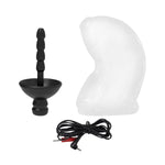 Chastity Cage Electric Shock Chastity Lock Plastics Male Metal Beginner Device Rooster Cage Bird Cage Penis Ring Prevent Erection Couple Sex Toys Removable Urethral Tube