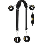 Sex Sailors Cosplay Restraint Bdsm Set With Handcuffs Neck To Ankle Cuffs Eye Mask Adjustable Wrist Legs Restraints Rope Straps Adults Sex Toys For Couples Sm Games Play Blindfold Bedroom