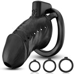 Male Chastity Cage Sex Toys - Lightweight Resin Chastity Devices With 3 Sizes Penis Rings For Abstinence For Men, Cock Cage Bdsm Bondage Gear & Accessories Adult Toys For Couples Games