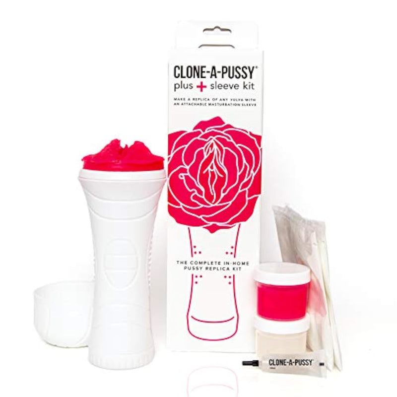 CloneAPussy Plus Sleeve Kit DIY Masturbator Kit for Women - Pink