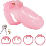 Ht-V4 Chastity Cage Male Chastity Device Resin Ergonomic Breathable Chastity Cage With Lock And Keys For Man