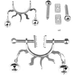 Bdsm Nipple Toys Nipple Clamps With Chain, Nipple Clips No Piercing Body Jewelry With Bells, Nipple Clip Adult Sex Toys Nipple Massager Sexual Pleasure Tools For Women Couple