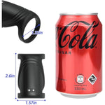 3 In 1 Anal Vibrator With Remote Control + Vibrating Cock Ring For Enhanced Erection Delay Ejaculation, Silicone Sex Toys For Men