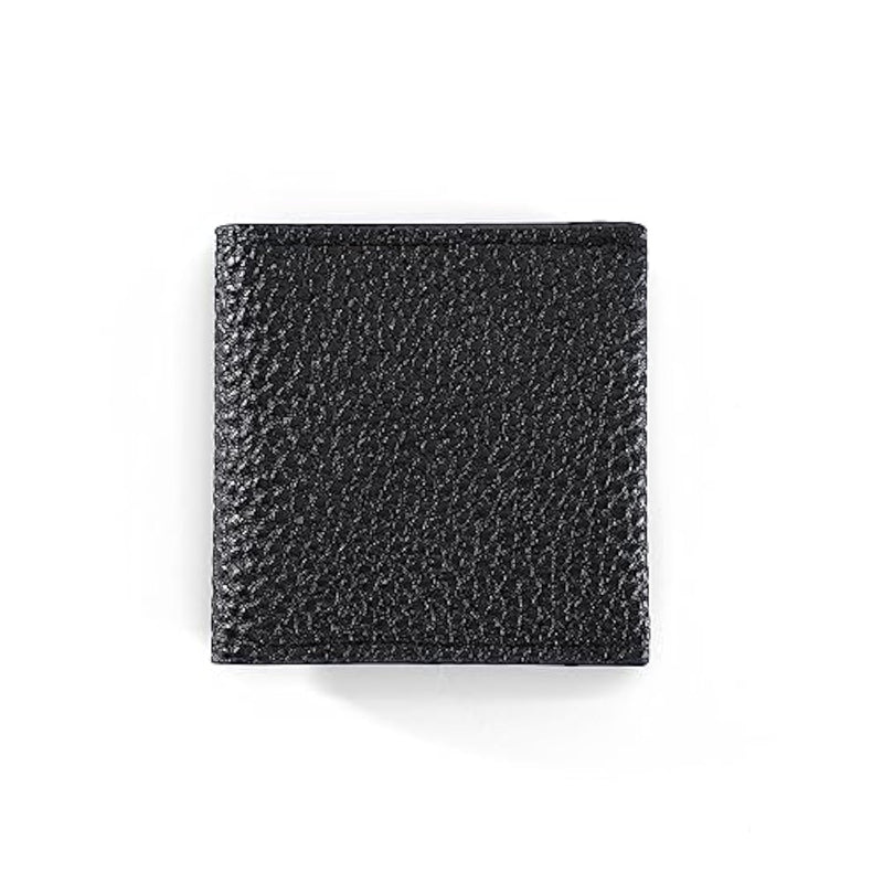 Condom Holder Case Storage For Men Gift Pu Leather Square Mini Purse (Black)