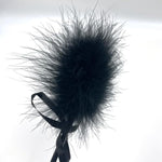 SM Sex Feather Tickler Teaser Leather Spanking Paddle 2 in 1 Adult Flirting Sex Whip Bondage BDSM Paddle Spanking Toy