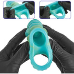 Liquid Silicone Penis Sleeve Flexible Hollow Monster Cock Sleeve For Enhanced Sensitivity And Comfort Discreet Reusable Sex Toys For Men (S)