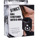 Strict 2 Inch Ball Stretcher With D-Ring, Black