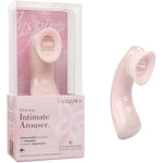 Inspire Flickering Intimate Arouser - Waterproof Sex Toys For Couples - Rechargeable Massager - Adult Multi-Function Vibe - Pink