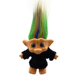 Retro 3.9in Vintage 80s Troll Dolls Set of 10 Pieces