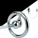 Male Chastity Device Negative Penis Chastity Lock,Flat Negative Cage Lock With Bead Catheter,Adult Toy Sex Series Chastity Device Sm Sex Toy (40Mm)