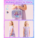 Mermaid Art Supplies Kit with 63 Pieces and Coloring Books