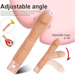 Adult Toys Realistic Dildos With 10 Vibration Modes, Soft Silicone Dildo Vibrator For Vaginal Clitoris Anal Stimulation, Adult Sex Toy For Women Or Couples (Skin-B)