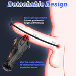 Penis Vibrator & 6 Pcs Urethral Sounds Male Sex Toys Set, Male Msturbator With 10 Vibrations, Penis Plug Cock Dilators, Penis Stimulator Adult Sex Toy, Catheters & Sounds, Adult Sex Toys & Games