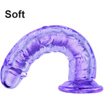 Purple Realistic Suction Cup Dildo Set, (6''/7''/10'') Anal Plug Trainer, (Small/Big/Large) Dildo, G-Spot Stimulation, Compatible With Strap-On Dildo Harness, For Men/Women From Beginners To Advanced