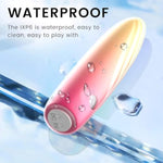 G Spot Bullet Vibrator For Women, Portable Mini Pocket Vagina Stimulator, Waterproof Adult Sex Toys With 10 Vibrating Modes Full Silicone Rechargeable Mini Vibrators?Rose Red Yellow?