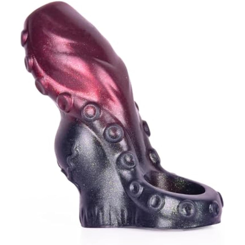 3 Different Sizes Of Tentacle Shape Male Penis Sleeve Cock Sleeve With Penis Ring, Silicone Penis Extender Enlarger Sleeve Cock Extension Sleeve Male Adult Sex Toys For Men Couples - L