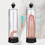 Vacuum Penis Pump Strengthen Manual Penis Enlarger Booster Extender Device for Men Penis Massage Care male sex toy with 1pcs Lifelike Vagina Sleeve, 3pcs Suction Sleeves in 3 Sizes