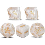 Date Night Dice For Adult Couples - 5Pcs Role Playing Sex Dice Sex Toy For Couples Sex Party Dice Adult Sex Dice Games For Couples Bedroom Date Night Couple Present For Him Her