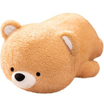 16 Inch Plush Beige Bear Stuffed Animal Hugging Pillow Cuddly Bear Plushies Anime Gifts For Kids And Lovers