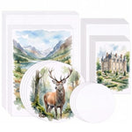 Bulk Watercolor Paper Set - 60 Sheets