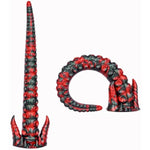 Silicone Tentacle Dildo Octopus Red And Black Giant Tentacle Dildo Adult Erotica Extra With Suction Cups Flexible And Realistic Couple'S